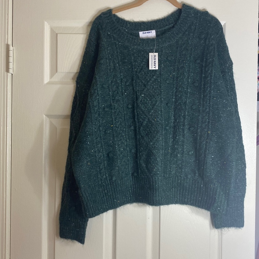 Green sweater